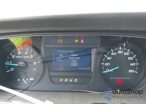 2016 Ford Police Interceptor из США, поврежденный, VIN 1FAHP2MK9GG144966